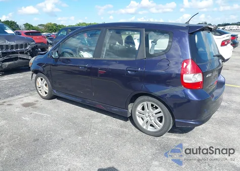 2008 Honda Fit Sport from USA, damaged, VIN JHMGD38698S040749